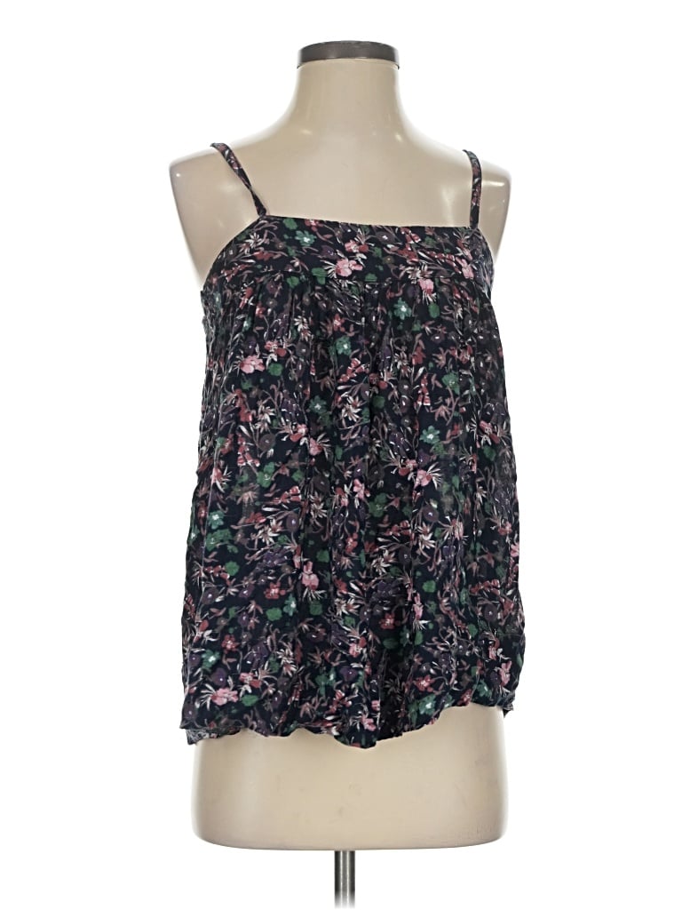 Pre-owned William Rast Sleeveless Blouse In Black