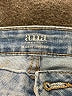 a.n.a. A New Approach Floral Blue Jeans Size 10 - photo 7