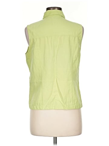 Casual Corner Sleeveless Button-Down Shirt (view 2)