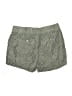 Athleta 100% Linen Chevron-herringbone Green Shorts Size 6 - photo 2