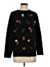 Pendleton 100% Wool Floral Black Wool Pullover Sweater Size S - photo 1