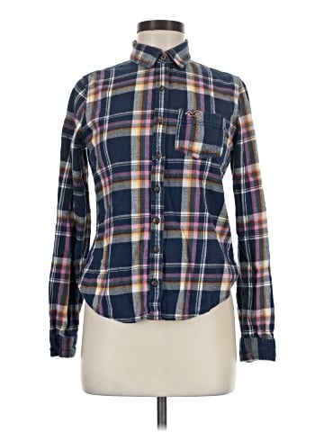 Hollister Long Sleeve Button-Down Shirt (view 1)