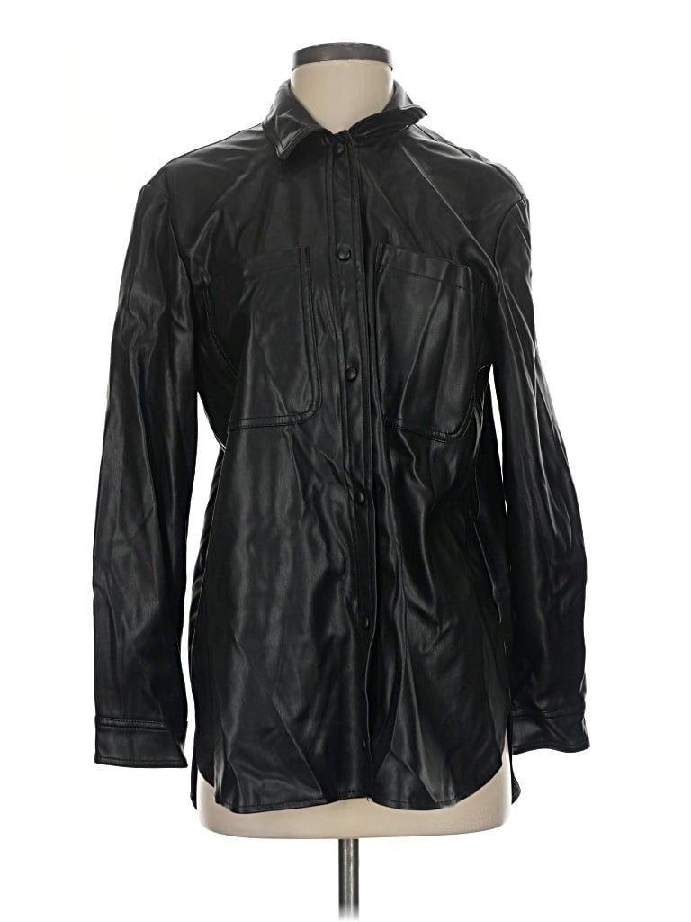 Pre-owned Vero Moda Raincoat In Black
