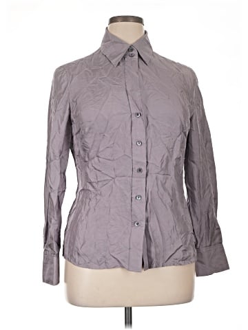 Ann Taylor Long Sleeve Button-Down Shirt (view 1)
