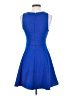 Forever 21 Solid Blue Cocktail Dress Size S - photo 2