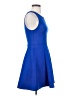 Forever 21 Solid Blue Cocktail Dress Size S - photo 4