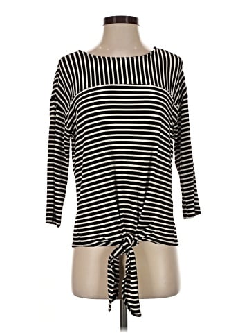 Travelers by Chico's 3/4 Sleeve T-Shirt (view 1)