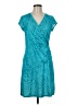 Athleta Teal Casual Dress Size M (petite) - photo 1
