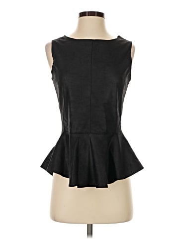 Red Saks Fifth Avenue Sleeveless Blouse (view 1)