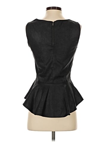 Red Saks Fifth Avenue Sleeveless Blouse (view 2)