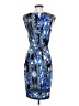 Cache Graphic Blue Cocktail Dress Size S - photo 2