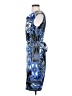 Cache Graphic Blue Cocktail Dress Size S - photo 5