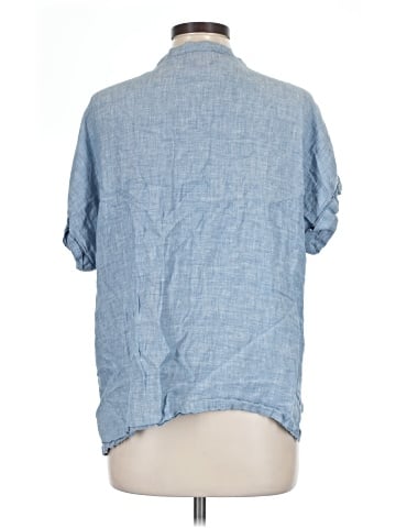 Isaac Mizrahi New York Short Sleeve Blouse (view 2)