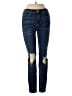 Free People Hearts Blue Jeans Size 26 waist - photo 1