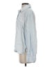 Reformation Stripes Blue Long Sleeve Blouse Size S - photo 5