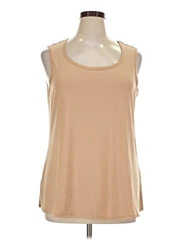Nina Leonard Sleeveless T-Shirt (view 1)