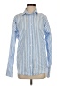 Assorted Brands Stripes Blue Long Sleeve Button-Down Shirt Size 2 - photo 1
