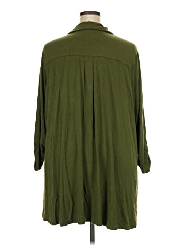 Kim Rogers 3/4 Sleeve Button-Down Shirt (view 2)
