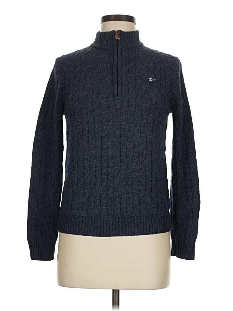 Pre-owned Vineyard Vines Pullover Sweater In Blue