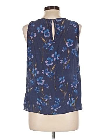 Greylin Sleeveless Silk Top (view 2)