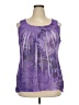 Cato 100% Polyester Purple Sleeveless Blouse Size 20W - photo 1