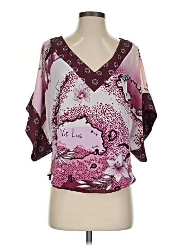 White House Black Market 3/4 Sleeve Blouse (view 1)