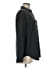 Everlane Solid Black Long Sleeve Button-Down Shirt Size 8 - photo 4
