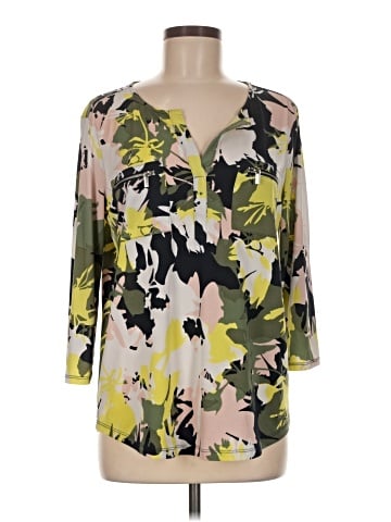 Ellen Tracy 3/4 Sleeve Blouse (view 1)