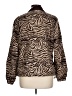Three Hearts Animal Print Brown Jacket Size L - photo 2