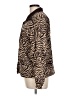 Three Hearts Animal Print Brown Jacket Size L - photo 5