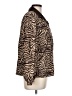 Three Hearts Animal Print Brown Jacket Size L - photo 4