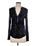 Tiny Black Long Sleeve Blouse Size XS - photo 1