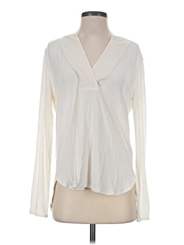 White House Black Market Long Sleeve Blouse (view 1)