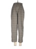 Stussy Plaid Gray Casual Pants Size 6 - photo 1