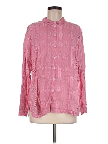 Johnny Was Long Sleeve Button-Down Shirt (view 1)