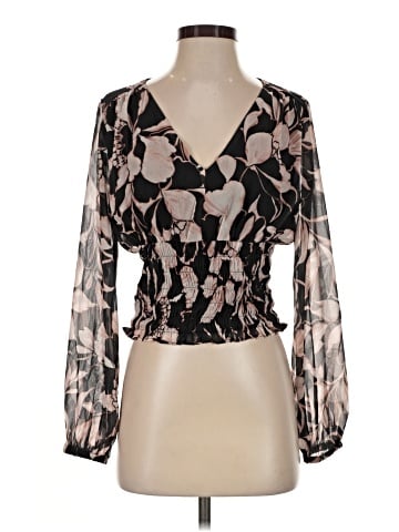 Banana Republic Factory Store Long Sleeve Blouse (view 1)
