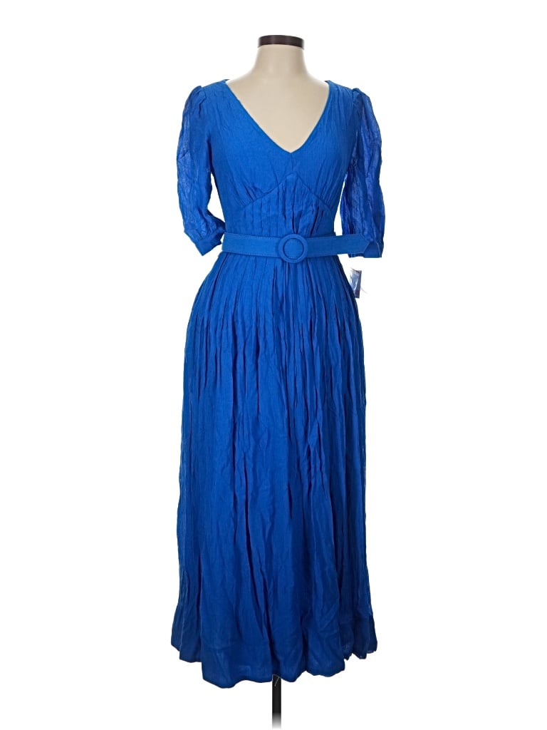Pre-owned Taylor Cocktail Dress In Blue