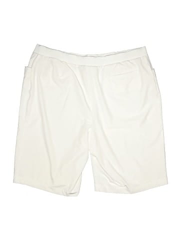 Zenergy by Chico's Khaki Shorts (view 2)