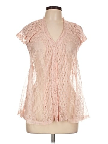 A'reve Short Sleeve Blouse (view 1)