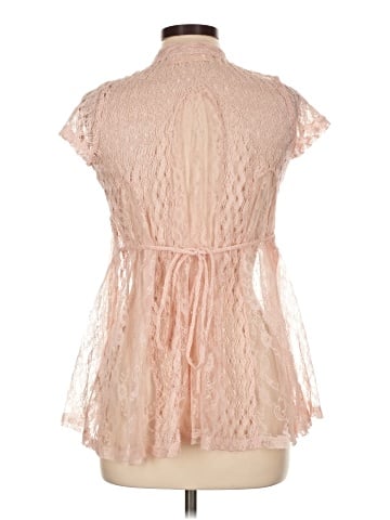 A'reve Short Sleeve Blouse (view 2)