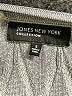 Jones New York Collection Chevron-herringbone Gray Pullover Sweater Size S - photo 7