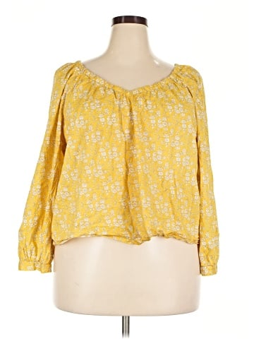 Liberty Art Fabrics for J.Crew 3/4 Sleeve Blouse (view 1)