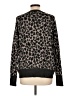 Isaac Mizrahi Animal Print Black Pullover Sweater Size L - photo 2