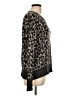 Isaac Mizrahi Animal Print Black Pullover Sweater Size L - photo 4