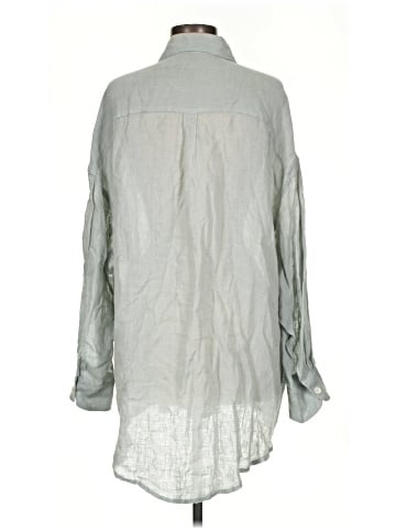 Vitamin A 3/4 Sleeve Button-Down Shirt (view 2)