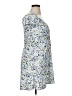 Unbranded Print Blue Casual Dress Size XL - photo 4