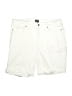 NYDJ Solid Ivory Shorts Size 16 - photo 1