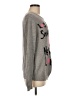 Forever 21 Graphic Gray Pullover Sweater Size M - photo 4