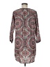 Glam 100% Polyester Paisley Blue Casual Dress Size M - photo 2