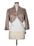 Adrianna Papell Metallic Tan Jacket Size 16 - photo 1